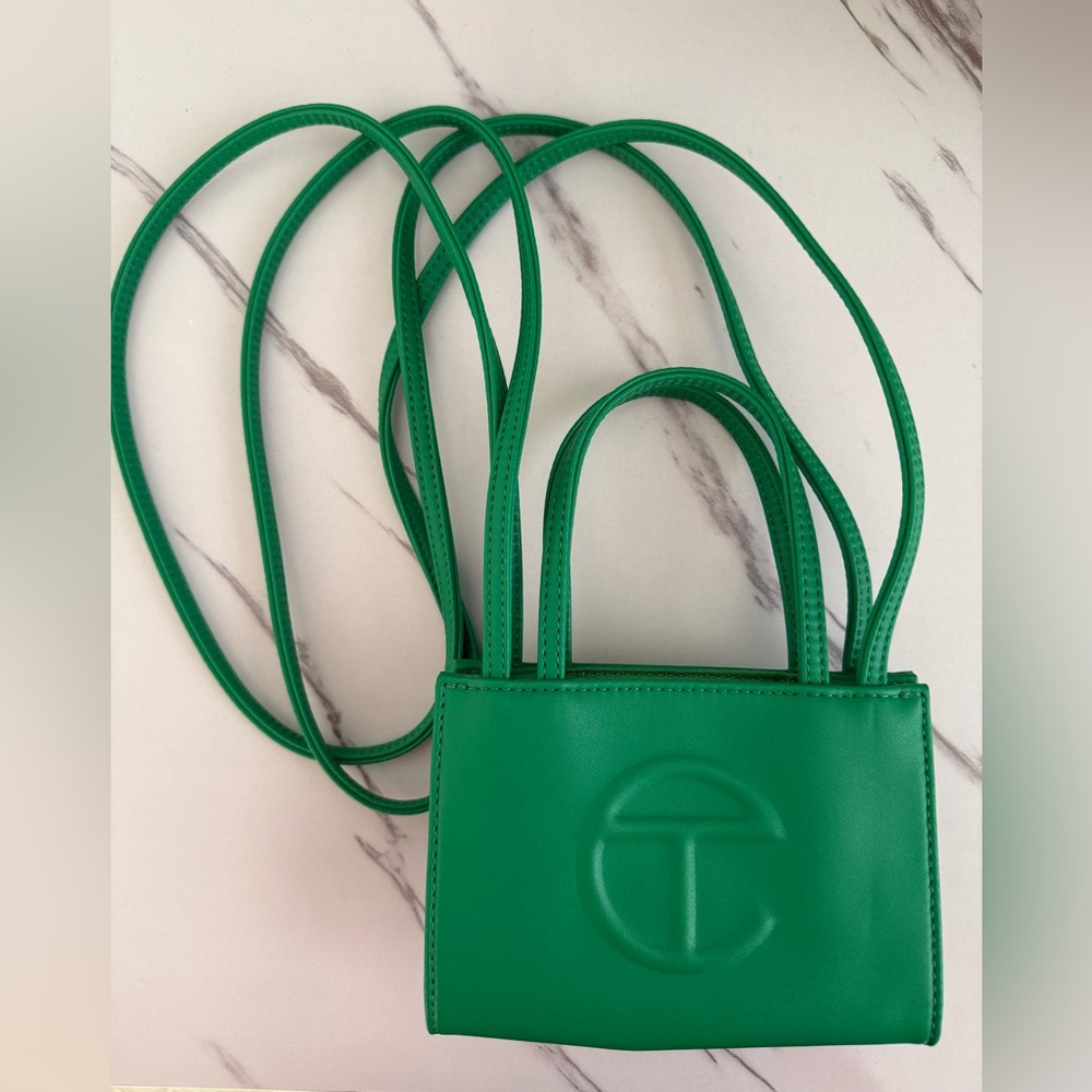 Telfar Vibrant Green Mini Bag